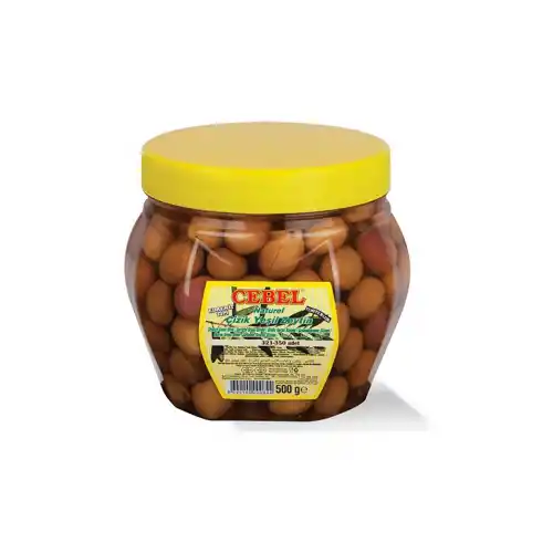 Cebel Çizik Yeşil Zeytin Erdemit 321-350 500 Gr Pet