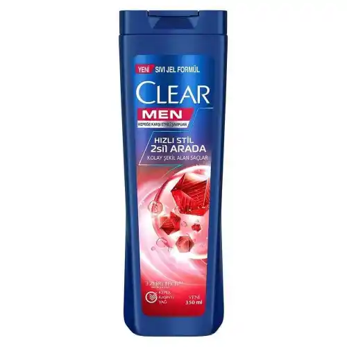Clear Men 350ml Hızlı Sitil