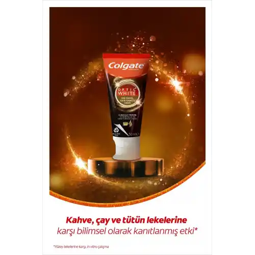 Colgate 50 Ml Optic White Kahve Çay Sigara Kul.