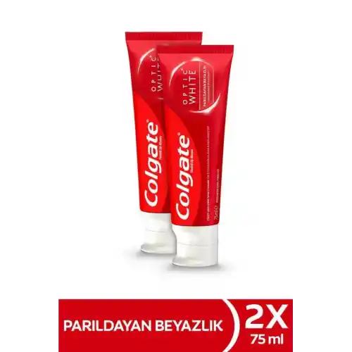 Colgate Optic 50ml White Paket 3lü