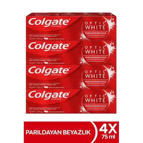Colgate Optic 50ml White Paket 6lı