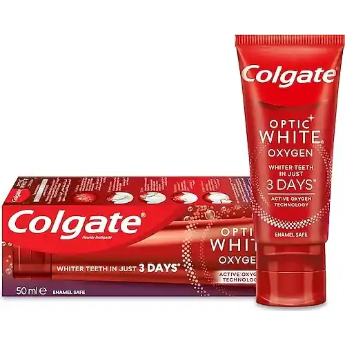Colgate Optic White Oxygen 50ml + Diş Fırçası Hediye