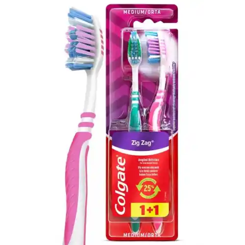 Colgate diş Fırçası Zigzag 1+1