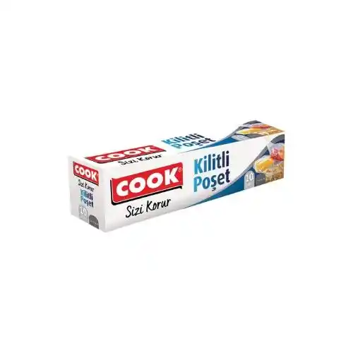 Cook Kilitli Buzd. Torbası 19x25cm