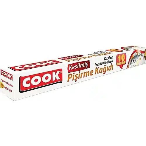 Cook Pişirme Kağıdı Kesilmiş 10 Adt