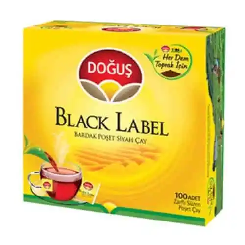 Doğuş Black Label Süzen Poset Cay 100 Lu