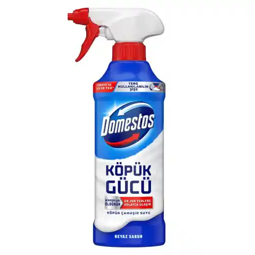Domestos Köpük Gücü Köpük Çamaşır Suyu Beyaz Sabun 450 Ml