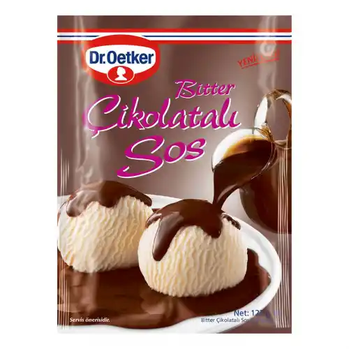 Dr.oetker Bitter Çikolatalı Sos 122 G