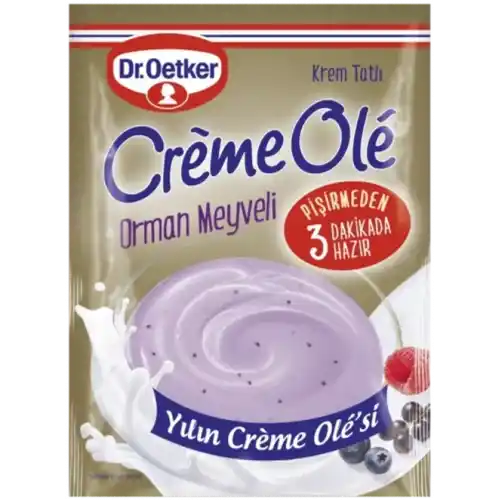 Dr.oetker Creme Ole Ormanmeyve Aromalı 110 Gr