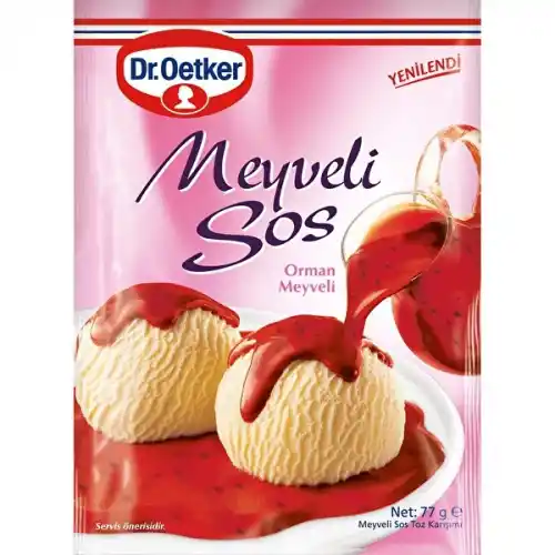 Dr.oetker Meyveli Sos 77 G