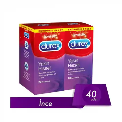 Durex 20li Yakın Hisset Paket 2li