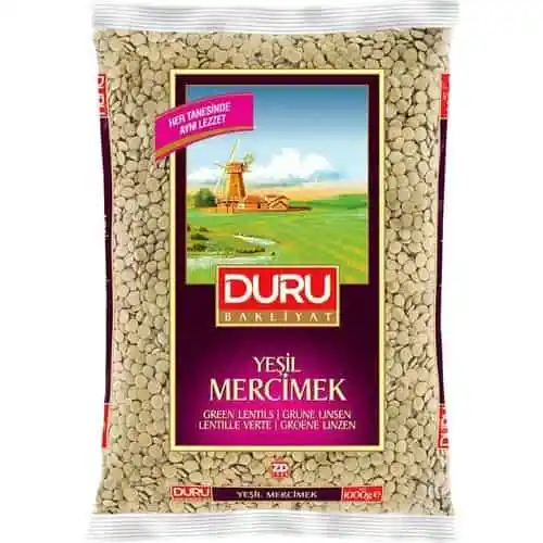 Duru Yeşil Mercimek 1000 Gr