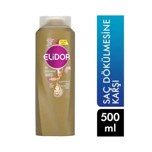 Elidor 500 Ml Saç Dökülmesine Karşı Şampuan