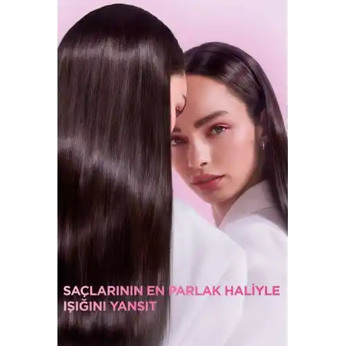 Elseve Glycolic Gloss Mükemmel Parlaklık için Pürüzsüzleştirici Saç Kremi 150ml