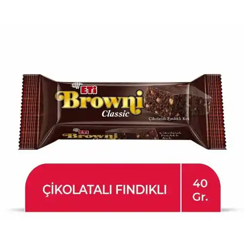 Eti Browni Çikolatalı Fındıklı Kek 40gr