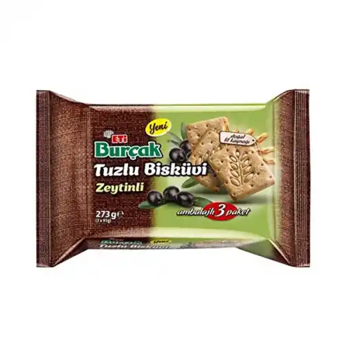 Eti Burçak Tuzlu Zeytınlı 273g
