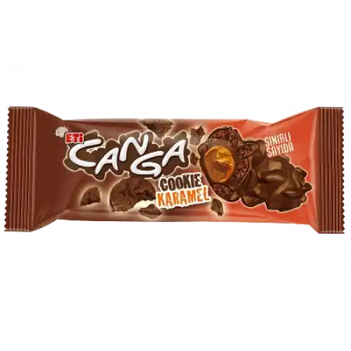 Eti Canga Cookie Karamel 45gr