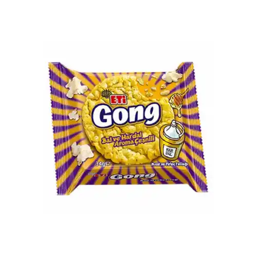 Eti Gong Bal Ve Hardal Ar Ml. Çeşnili 34 Gr