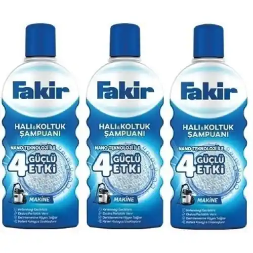 Fakir Halı Şamp. 1000ml Matik Klasik Paket 3lü