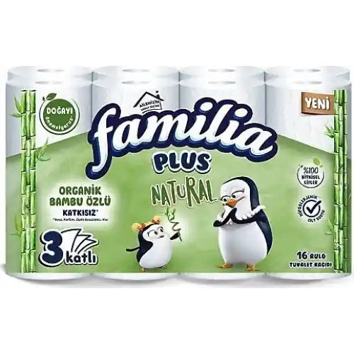 Familia 16lı Natural Tuvalet Kağıdı