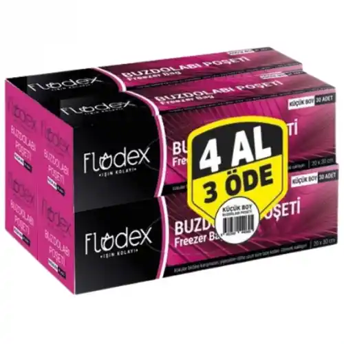 Flodex 3+1 Buzdolabı Poşeti Küçük