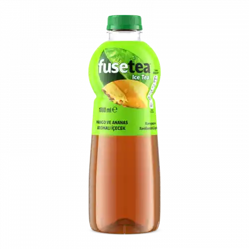 Fuse Tea Soğuk Çay Mango Ananas Aromalı İçecek Pet 1Lt