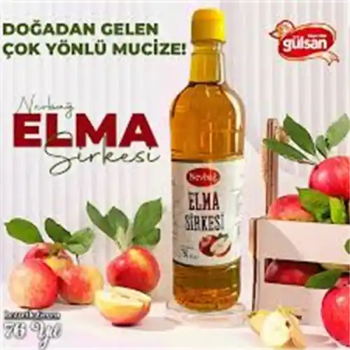 Gülsan Elma Sirkesi 1lt