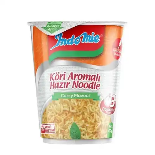 Indomıe Bardak Körili Noodle 60 Gr