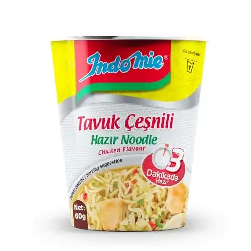 Indomıe Bardaklı Tavuklu Noodle 60 Gr