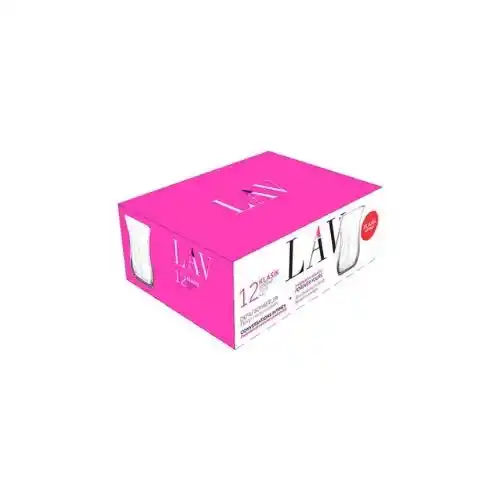 Lav Optiklı Çay Bardağı 12li