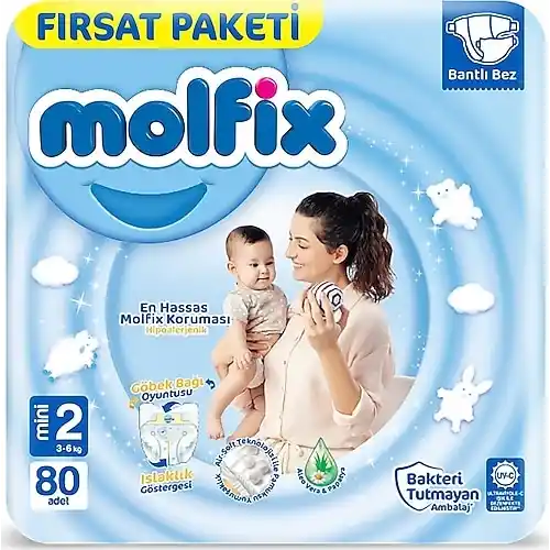 Molfix Fırsat Paketi N0 2 80li