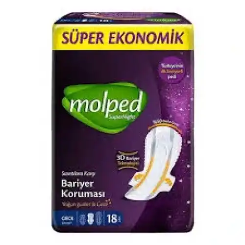 Molped Süpernight Süper Eko Uzun 18li Paket 5li
