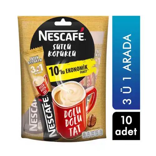 Nescafe 10lu Sütlü Köpüklü