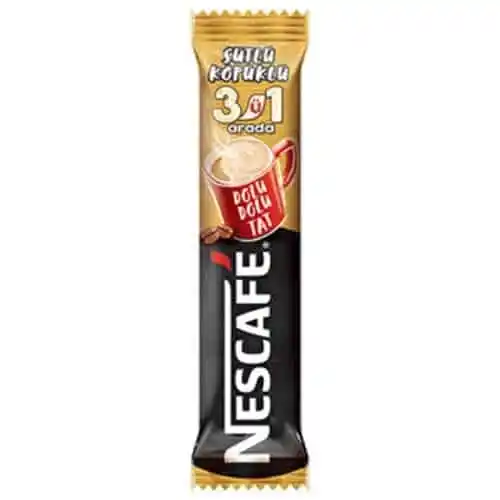 Nescafe 3u1 Arada Sütlü Köpüklü 48Li Paket