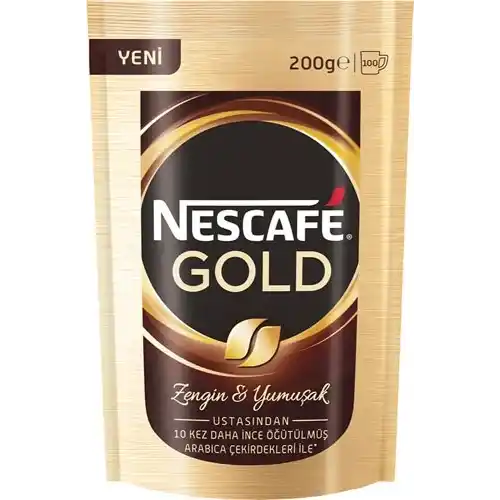 Nestle Nescafe Gold Eko Paket 200gr