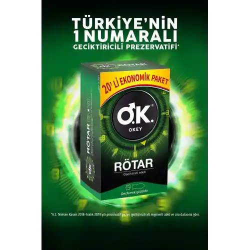 Okey 20li Rötar Paket 2li