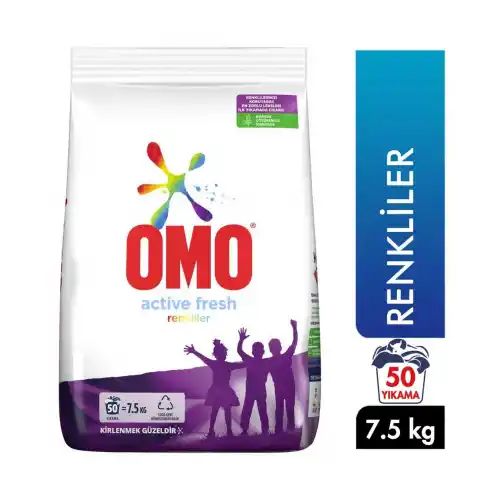 Omo Active Fresh Renkliler 7,5  Kg