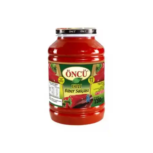 Öncü Tatlı Biber Salçası 3200 Gr