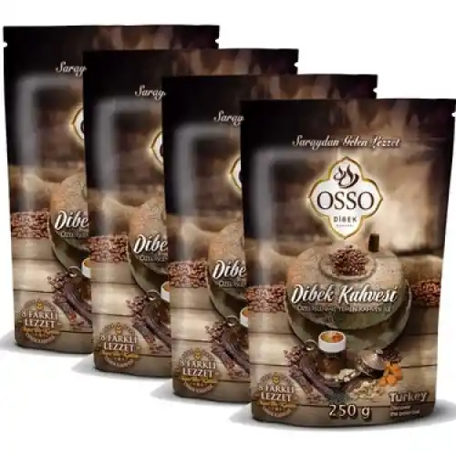 Osso Osmanlı Dibek Kahvesi 200gr Paket 4lü