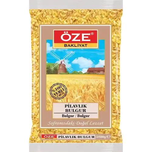 Öze Pilavlık Bulgur 2500  Gr