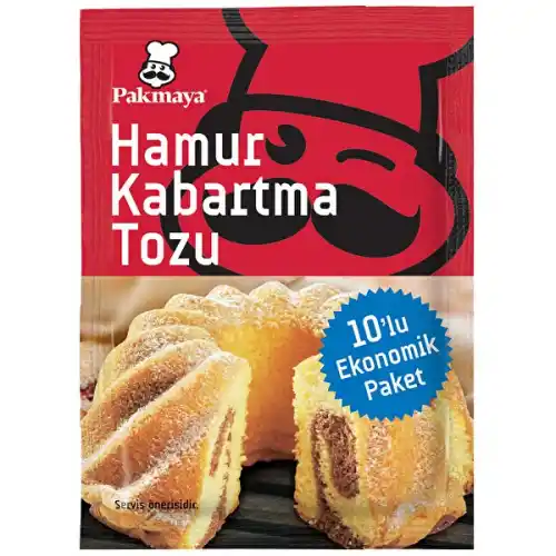 Pakmaya 10lu Hamur Kabartma Tozu