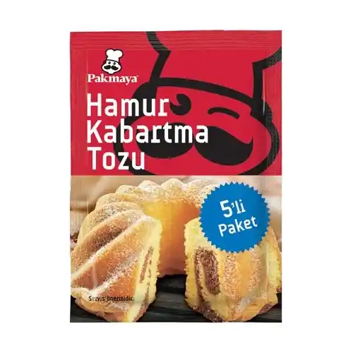 Pakmaya 5li Hamur Kabartma Tozu