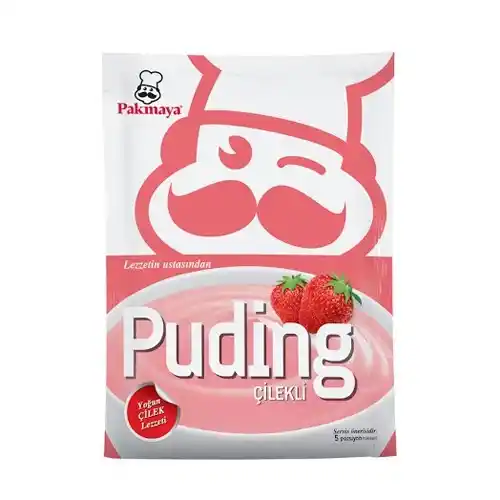 Pakmaya Çilekli Puding 125 G