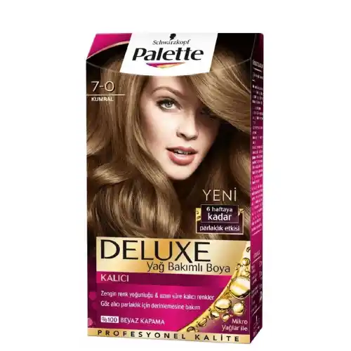 Palette Deluxe Saç Boyası 7-0 Kumral 50ml