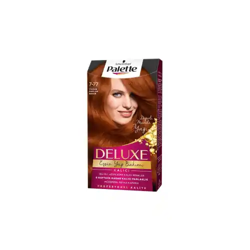 Palette Deluxe Saç Boyası 7-77 Yoğunparlak Bakır 50ml