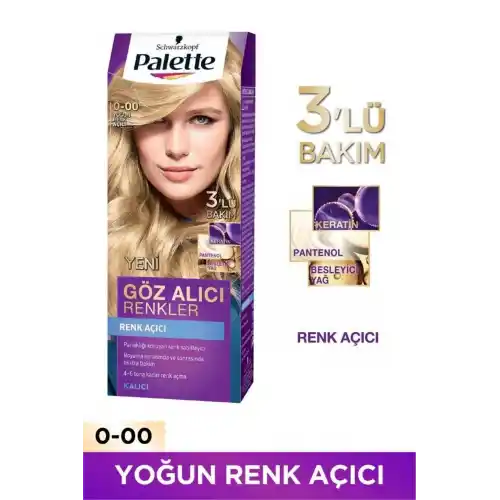 Palette Icc 0-00 Renk Açıcı Paket 2li