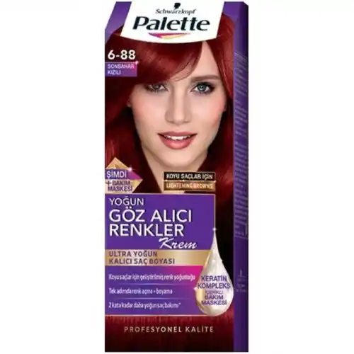Palette Göz Alıcı Renkler 6-88 Yoğun Kızıl 50ml