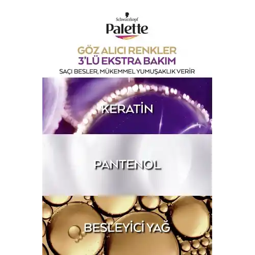 Palette Göz Alıcı Renkler 7,77 Yoğun Bakır Paket 2li