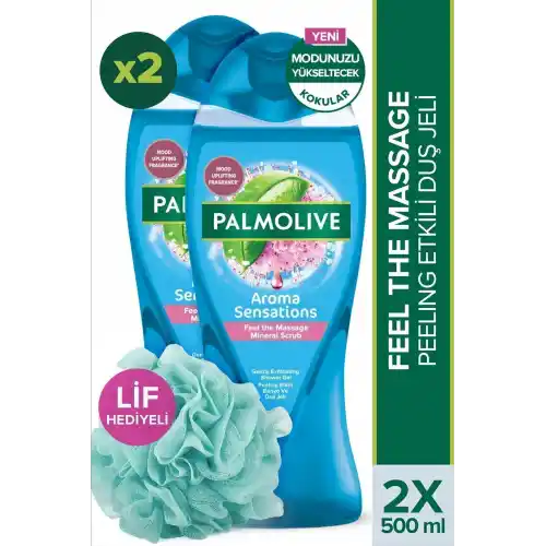 Palmolive Duş Jeli 500 Ml Aroma Sensatıons Feel The Massage Paket 2li
