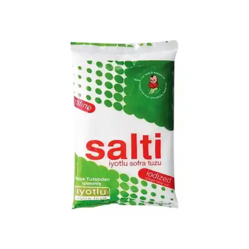 SaLti İyotlu Sofra Tuzu 3000 Gr